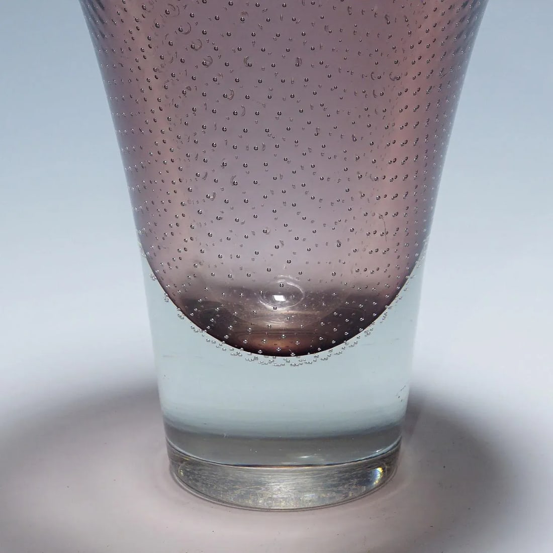 Art Glass Vase by Gunnel Nyman for Nuutajarvi Notsio - 5