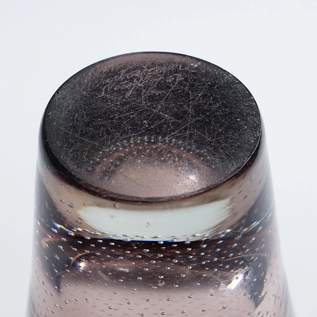 Art Glass Vase by Gunnel Nyman for Nuutajarvi Notsio - 7
