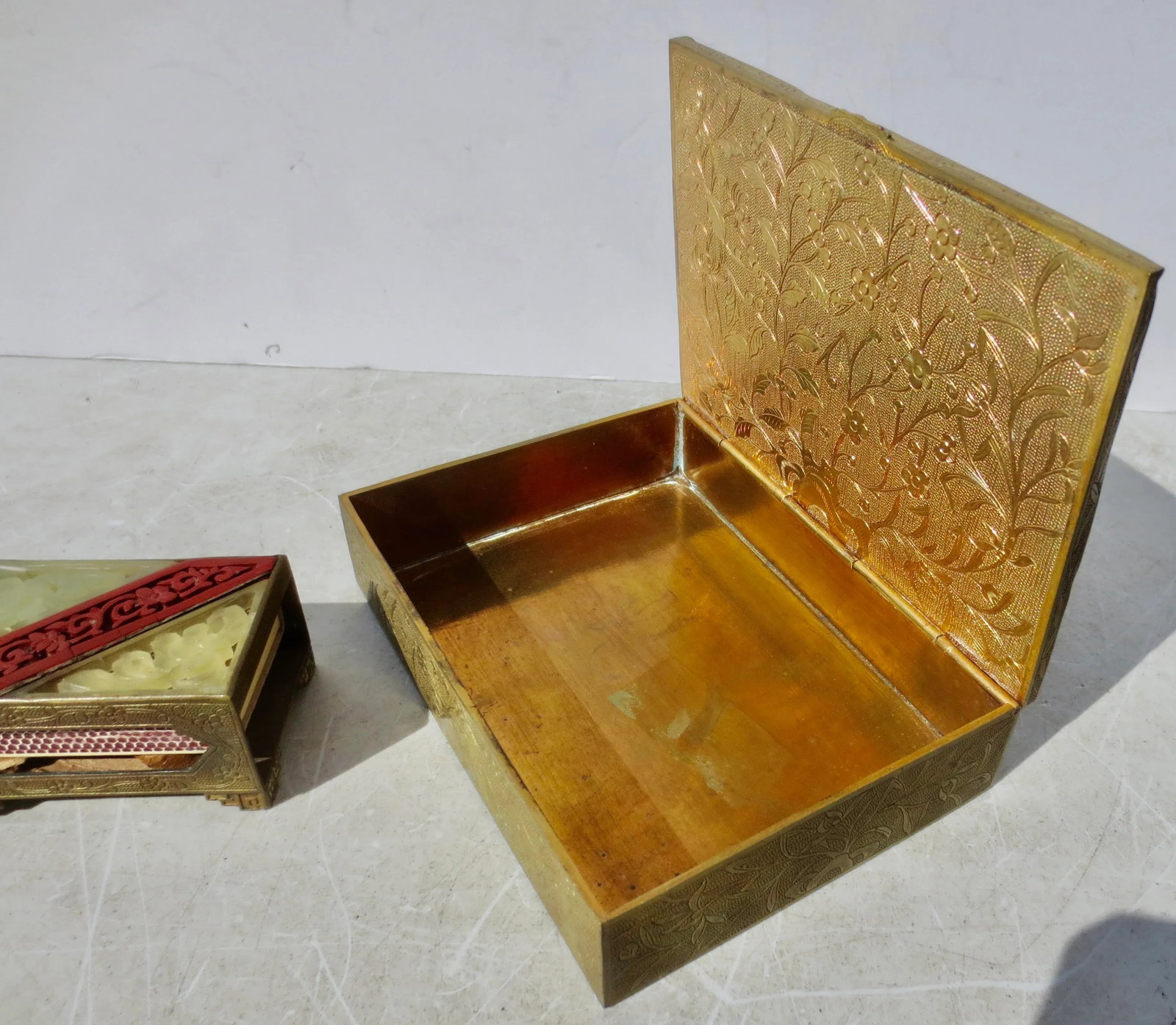 Antique Chinese Art Deco Smoking Set - 4