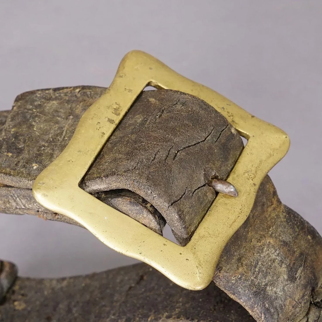 Antique Swiss Casted Bronze Cattle Bell Ca. 1900s - 4
