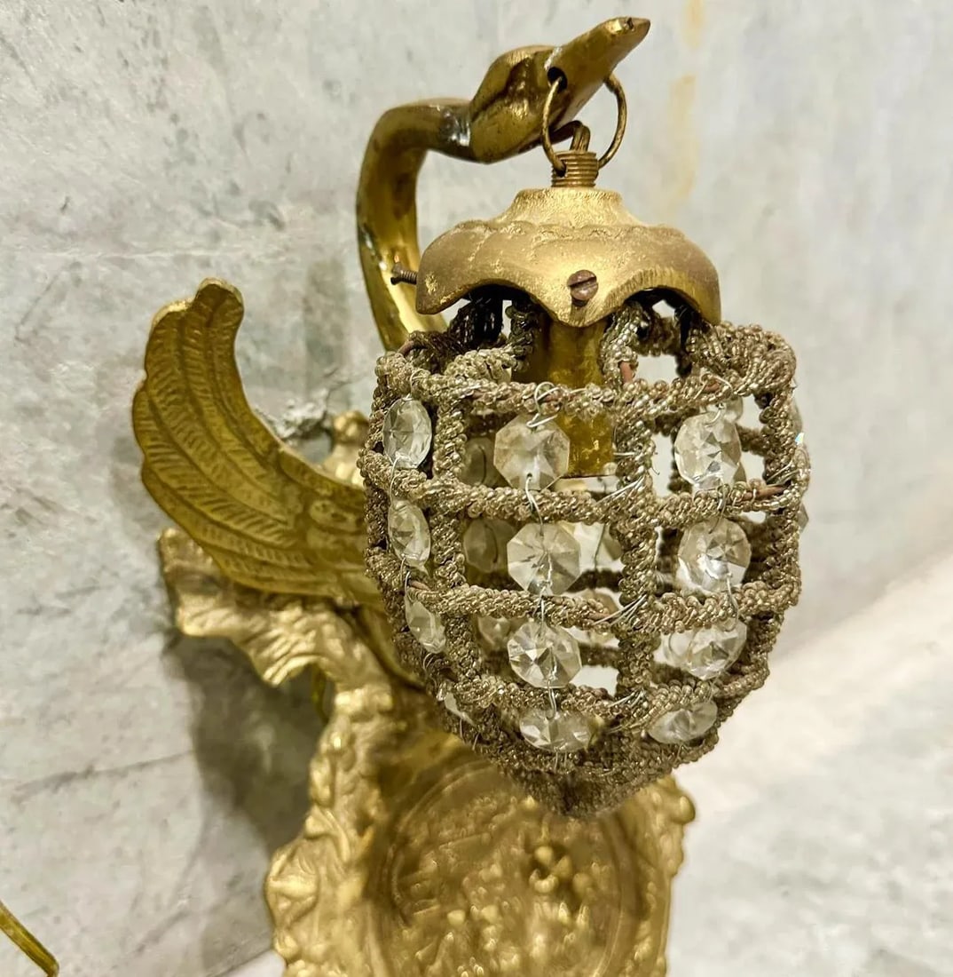 Baroque Style French Sconces - a Pair - 2