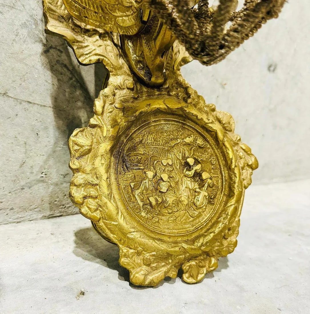 Baroque Style French Sconces - a Pair - 5