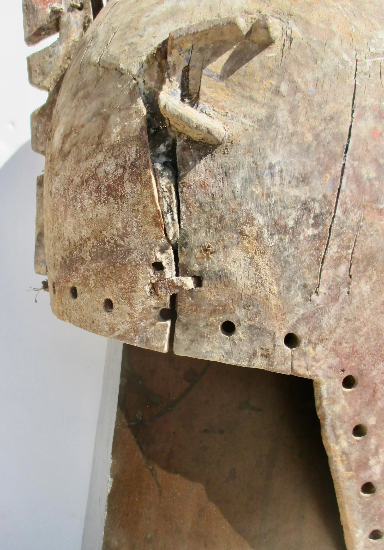 Antique African Fang Tribal Mask From Gabon, Cameroon - 3