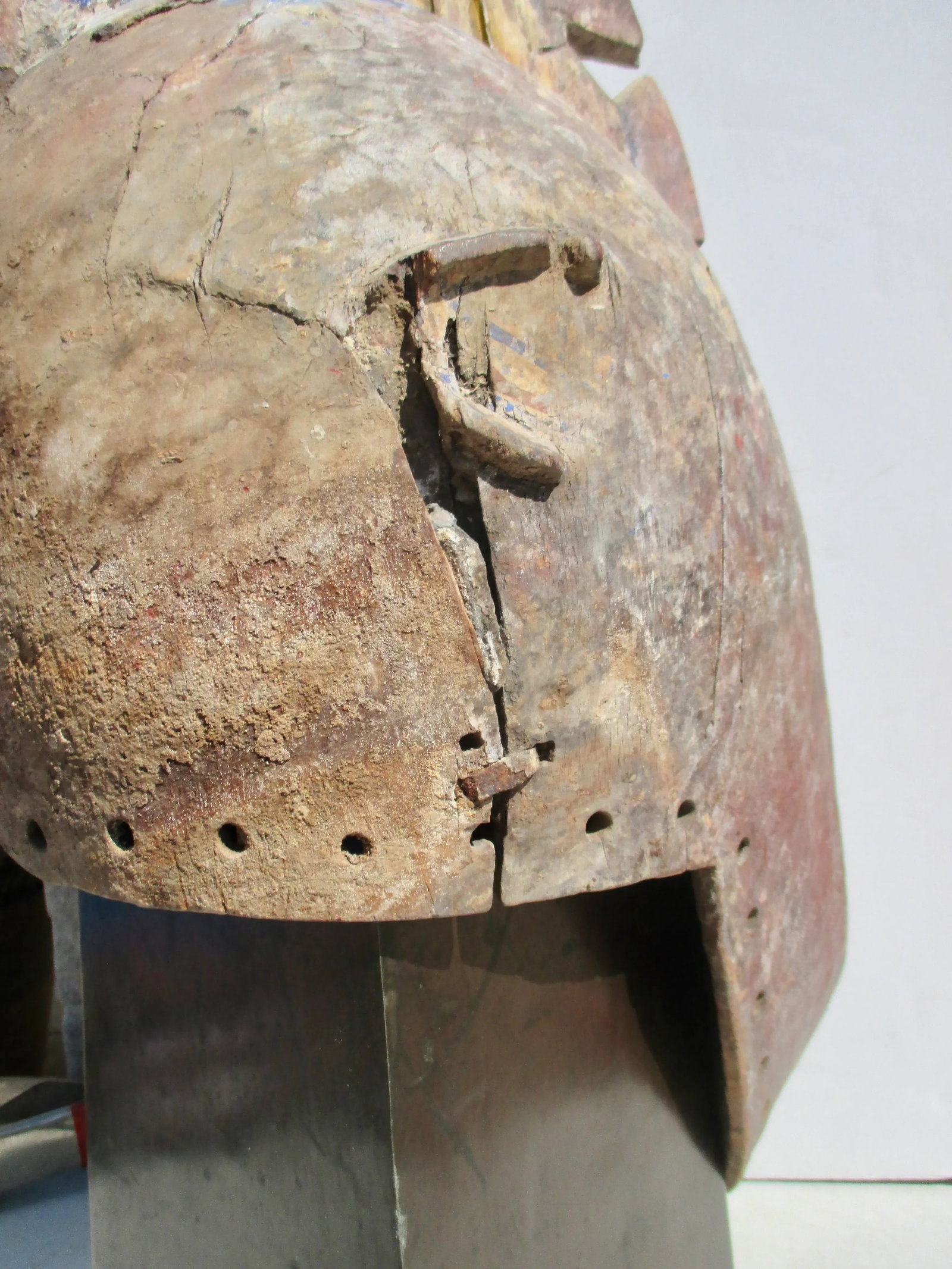 Antique African Fang Tribal Mask From Gabon, Cameroon - 4