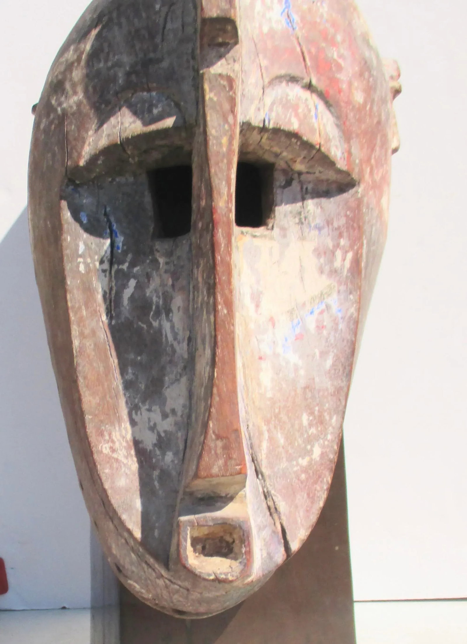 Antique African Fang Tribal Mask From Gabon, Cameroon - 5