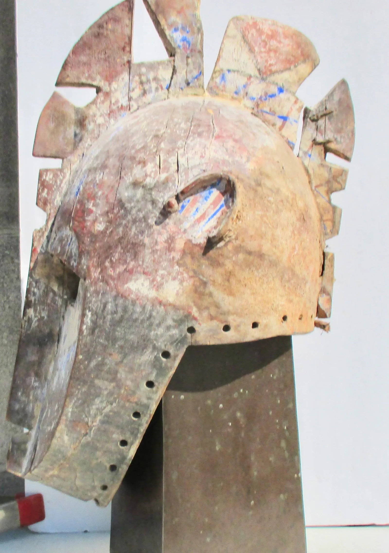 Antique African Fang Tribal Mask From Gabon, Cameroon - 6