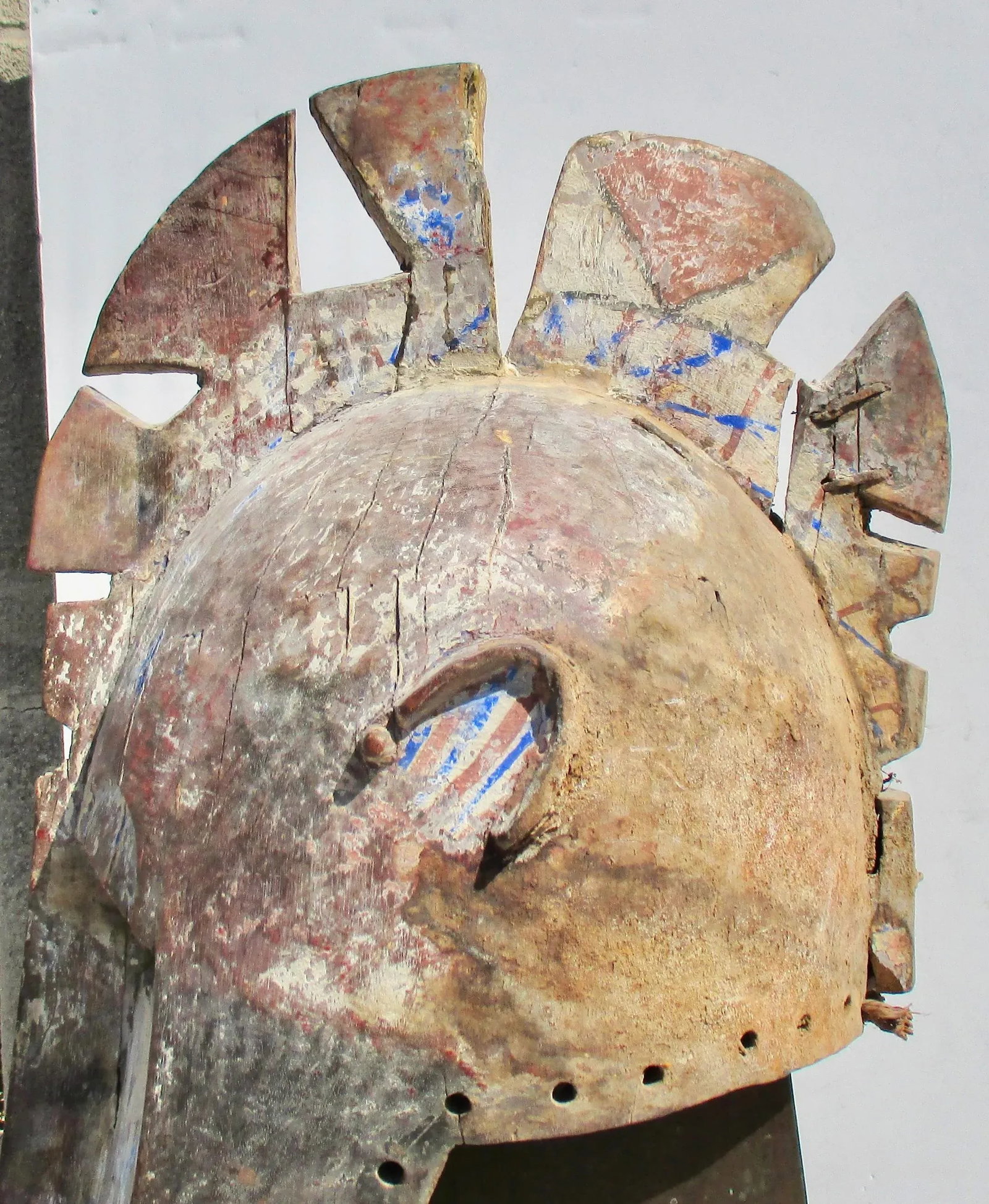 Antique African Fang Tribal Mask From Gabon, Cameroon - 7