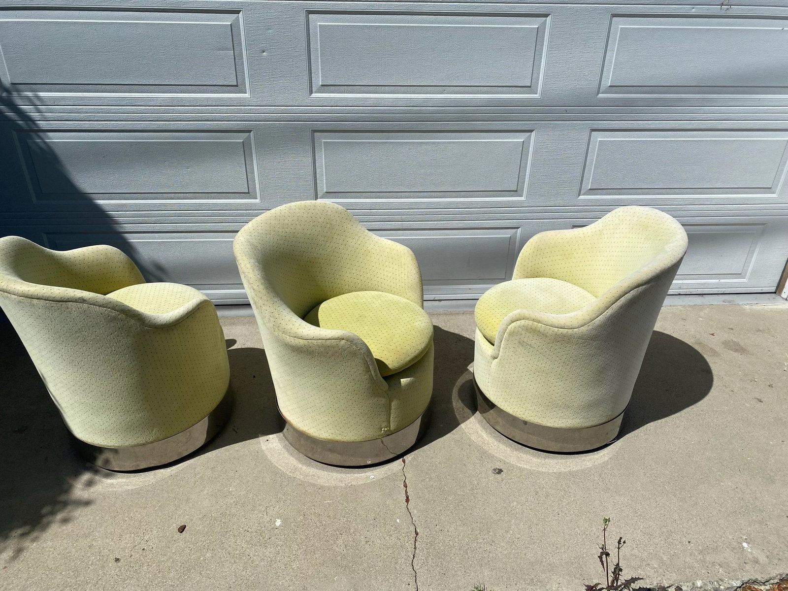 Rare 1970s Space Age Swivel Chairs by Phillip Enfield Designs – Set of Three - 7