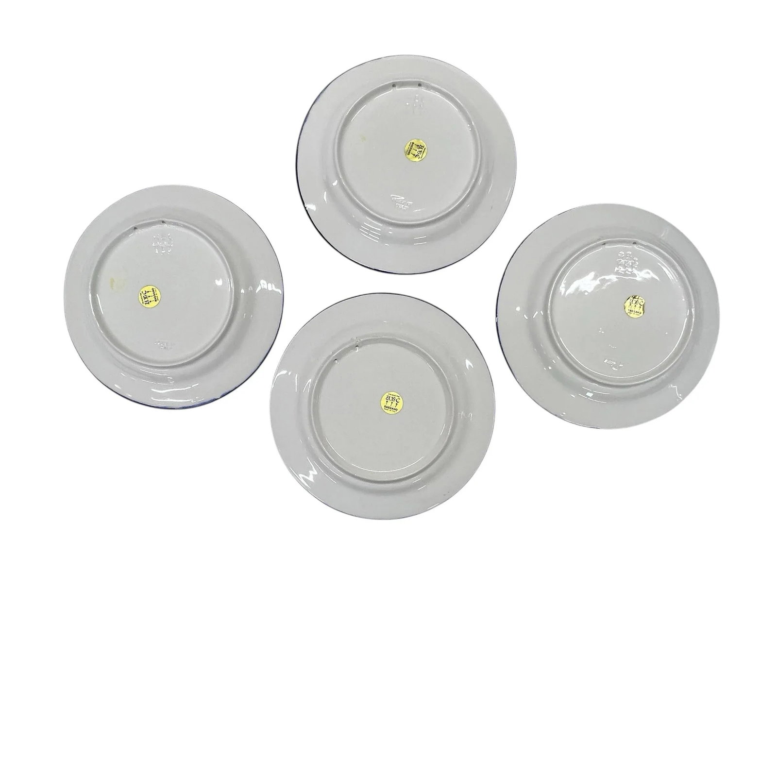 Bassano Floral Decorative Plates Made in Italy - Set of 4 - 2