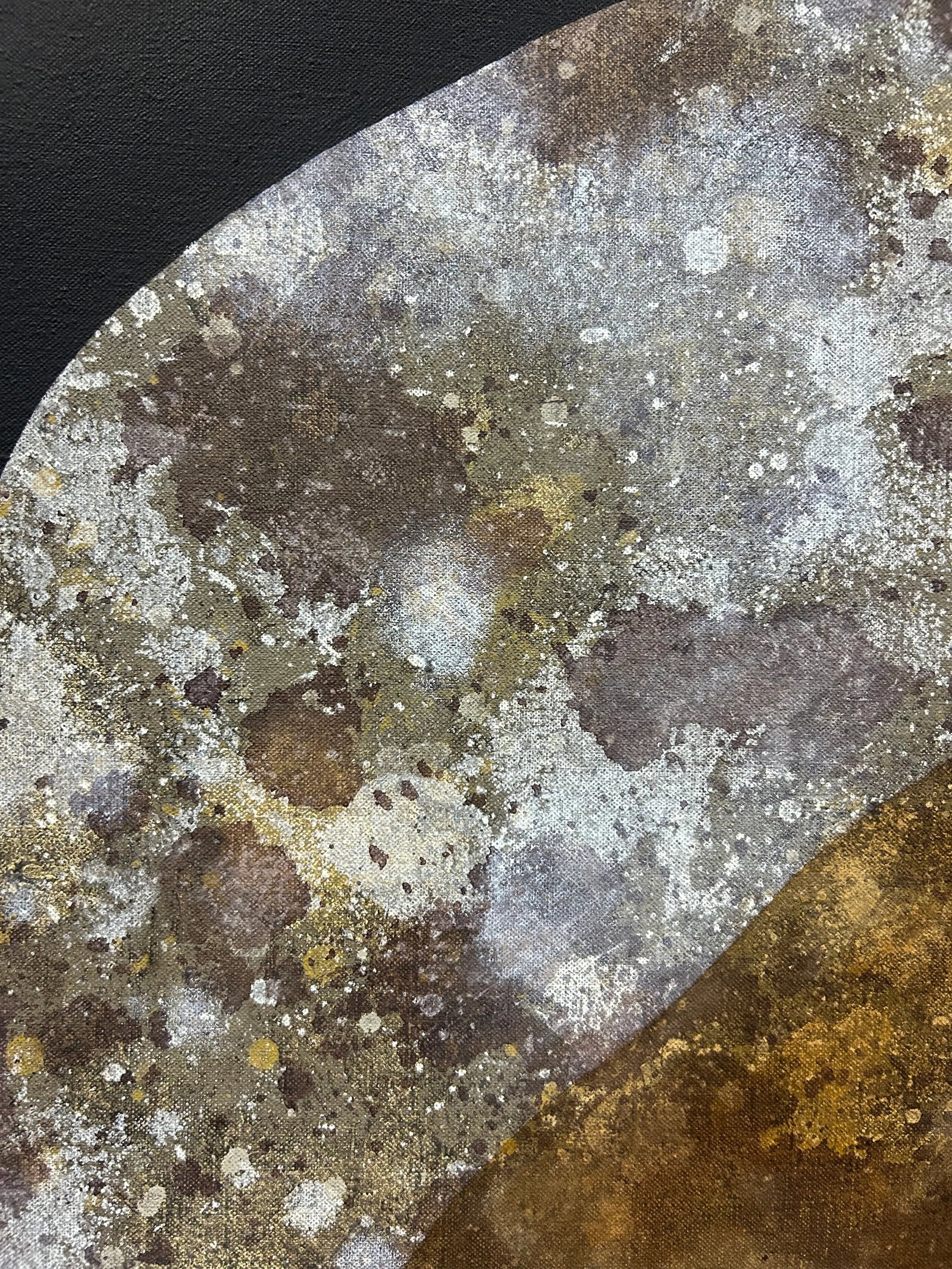 Canvas "The Cave" Painting by Listed Artist Thomas George - 6