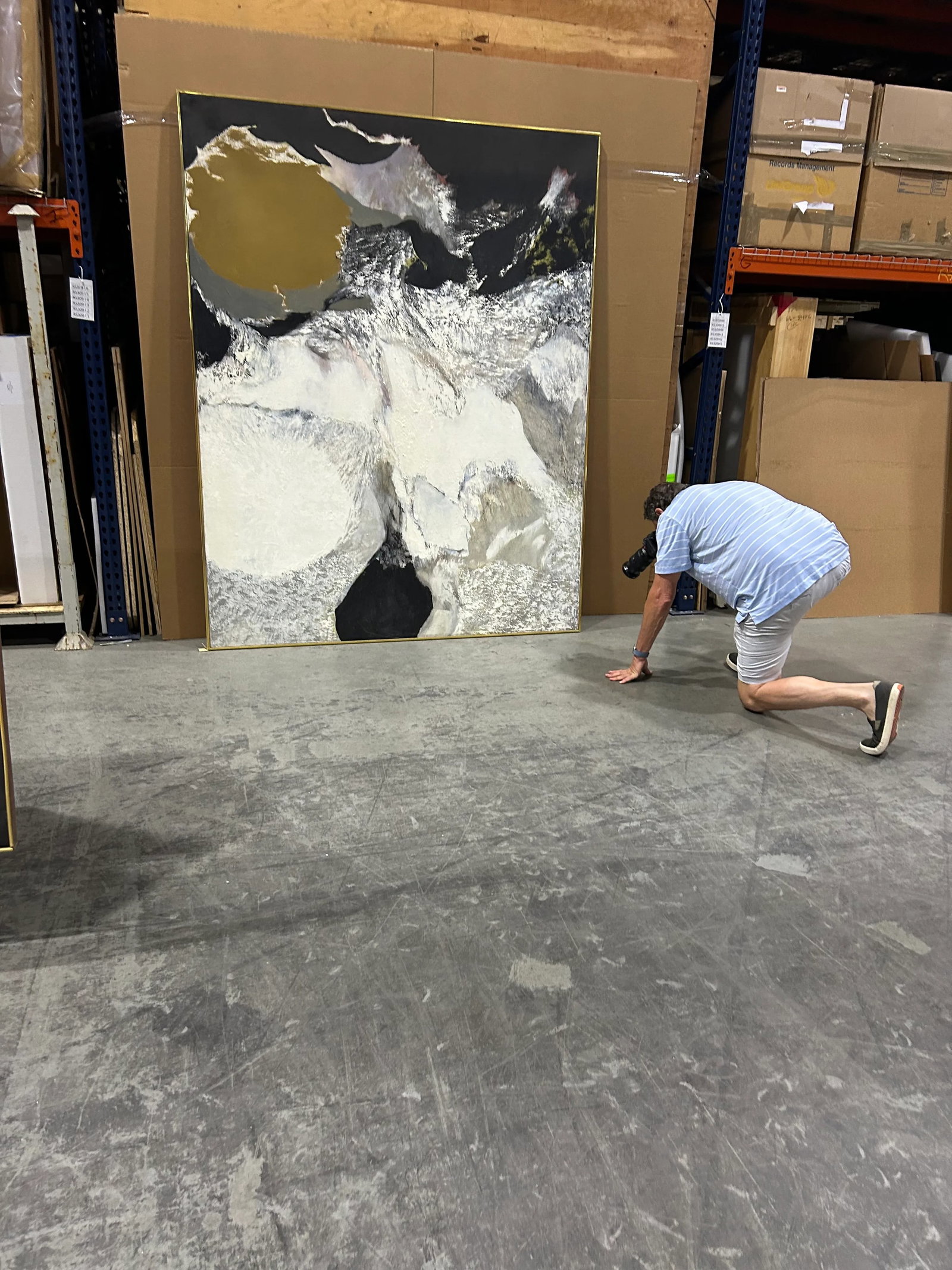 Monumental Abstract Painting by Thomas George - 3