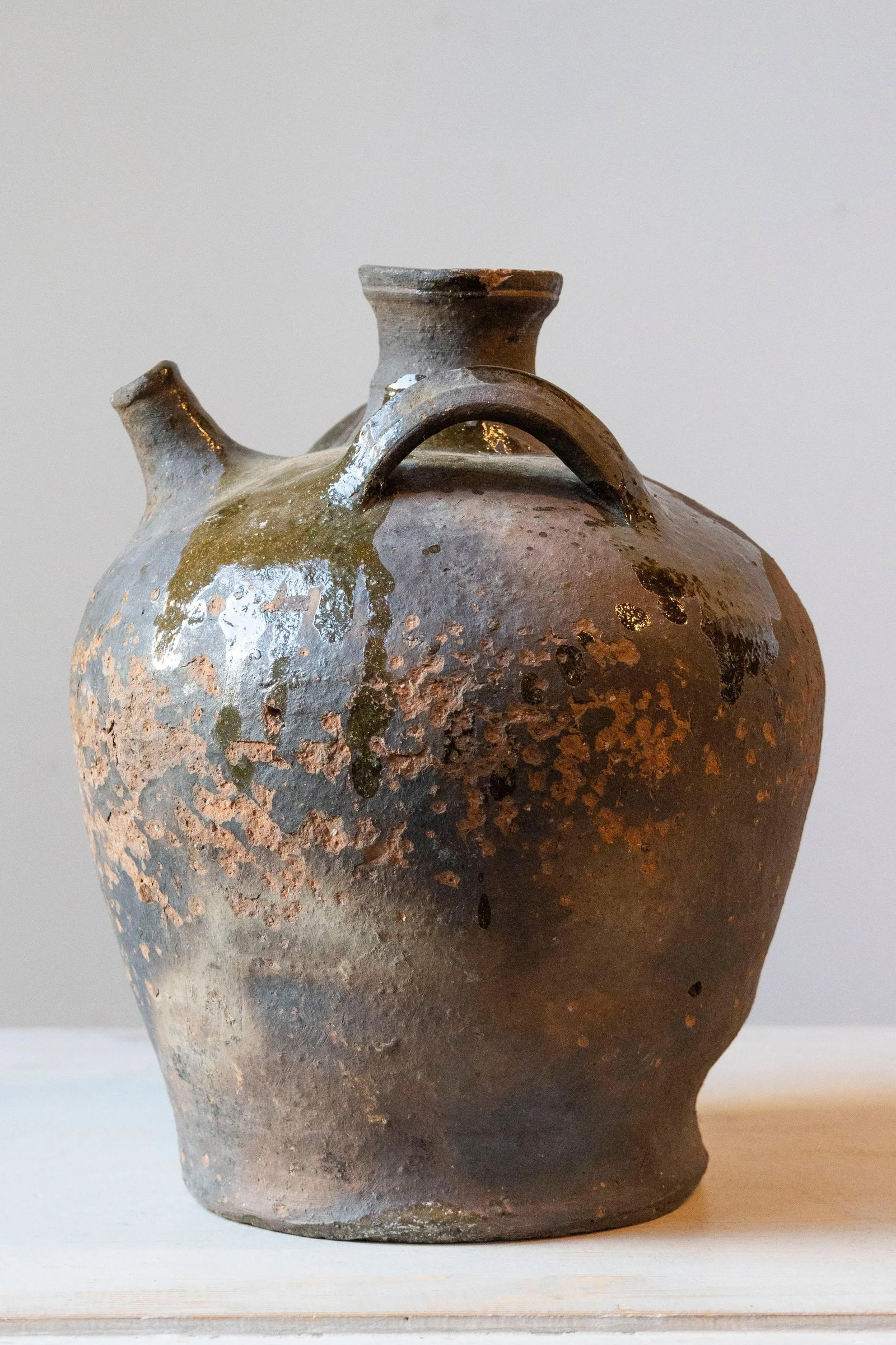 19th-Century French Glazed Earthenware Jar - 3