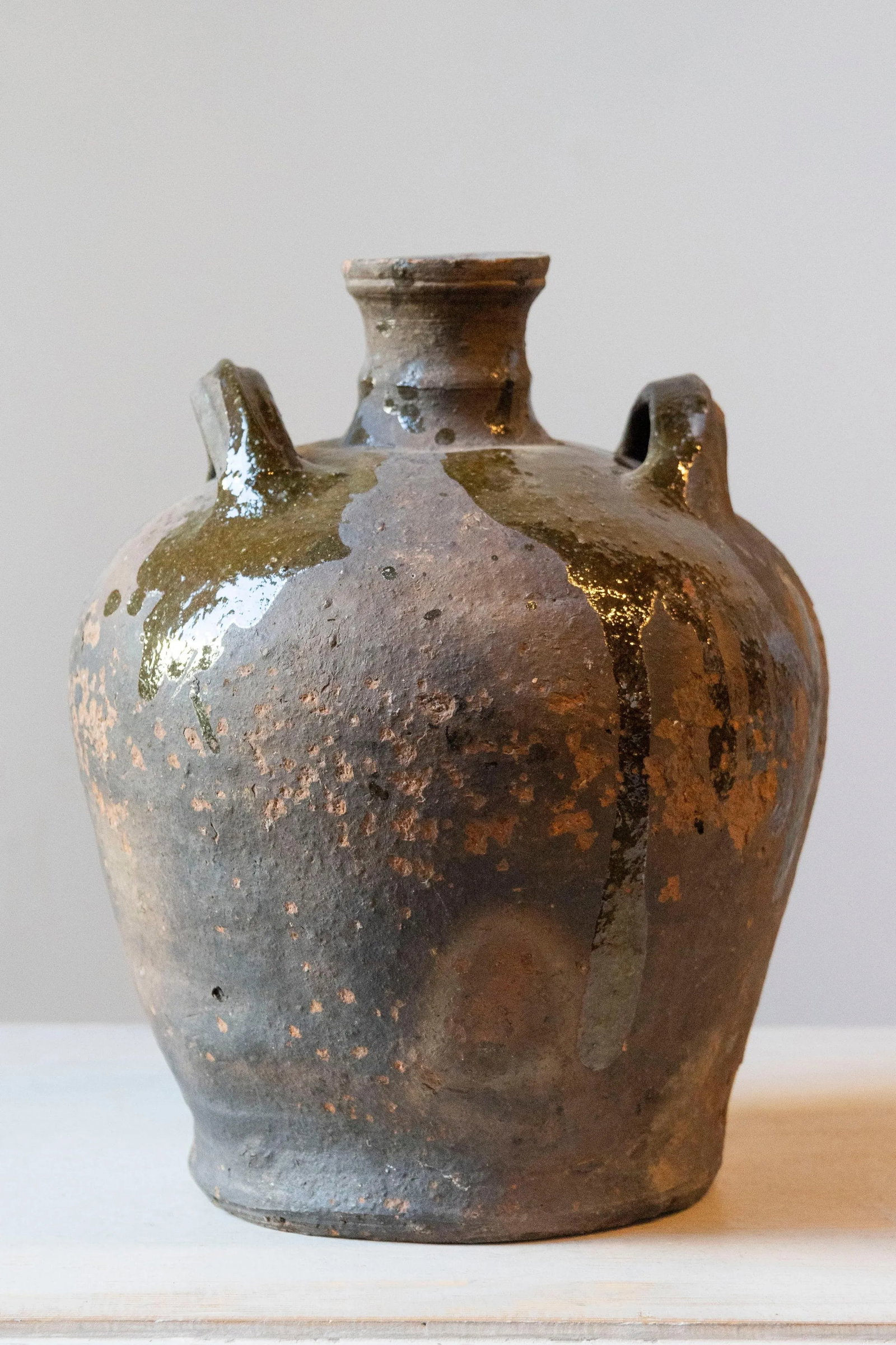 19th-Century French Glazed Earthenware Jar - 4
