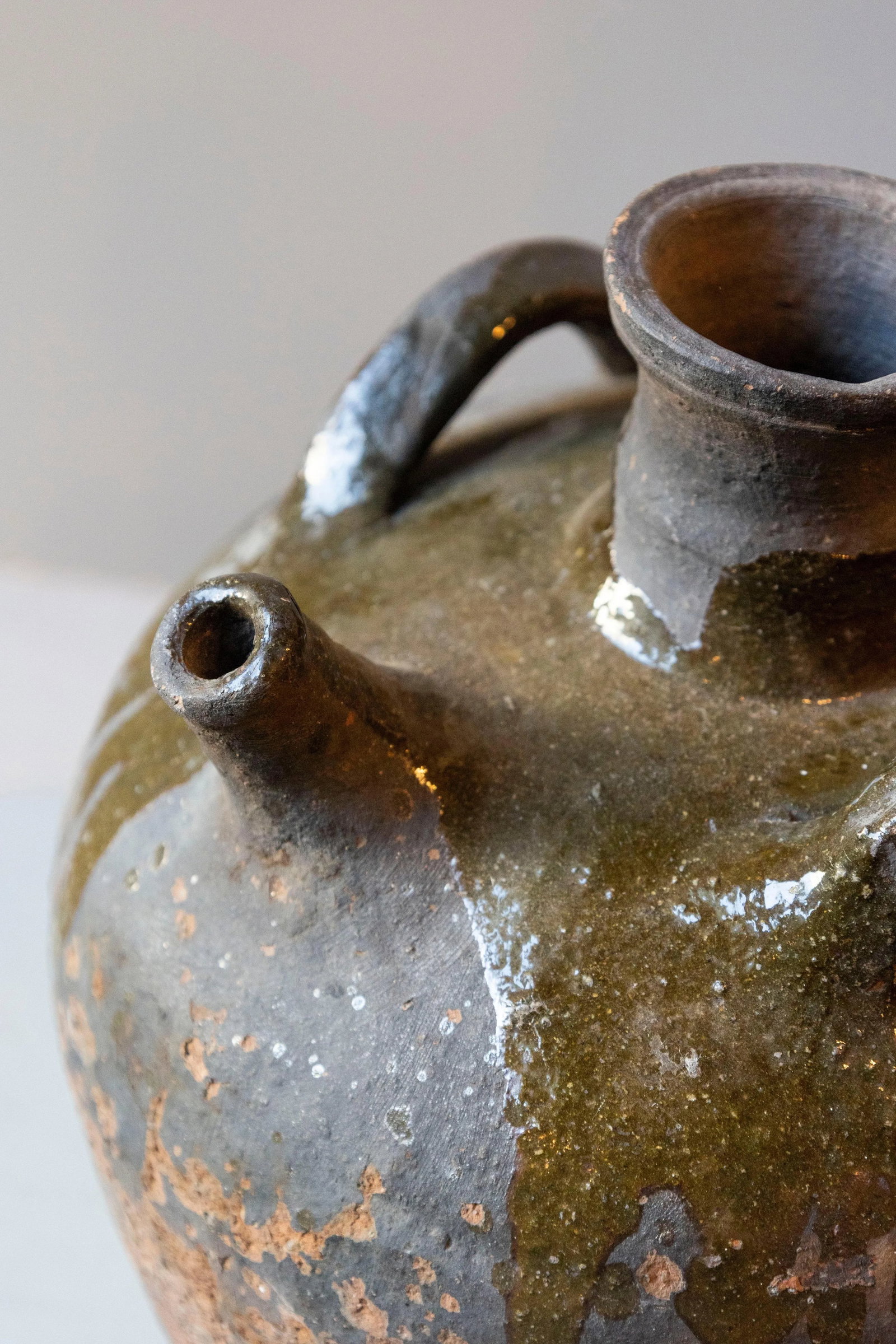 19th-Century French Glazed Earthenware Jar - 6