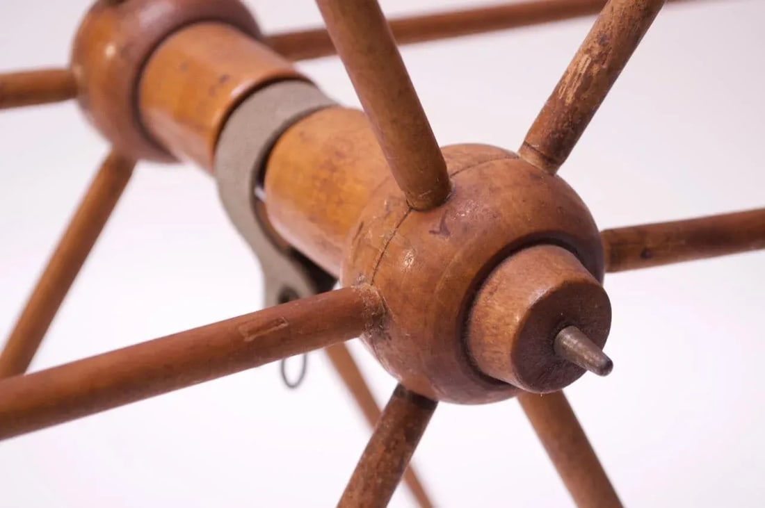 Vintage Primitive Yarn Winder / Yarn Swift - 10