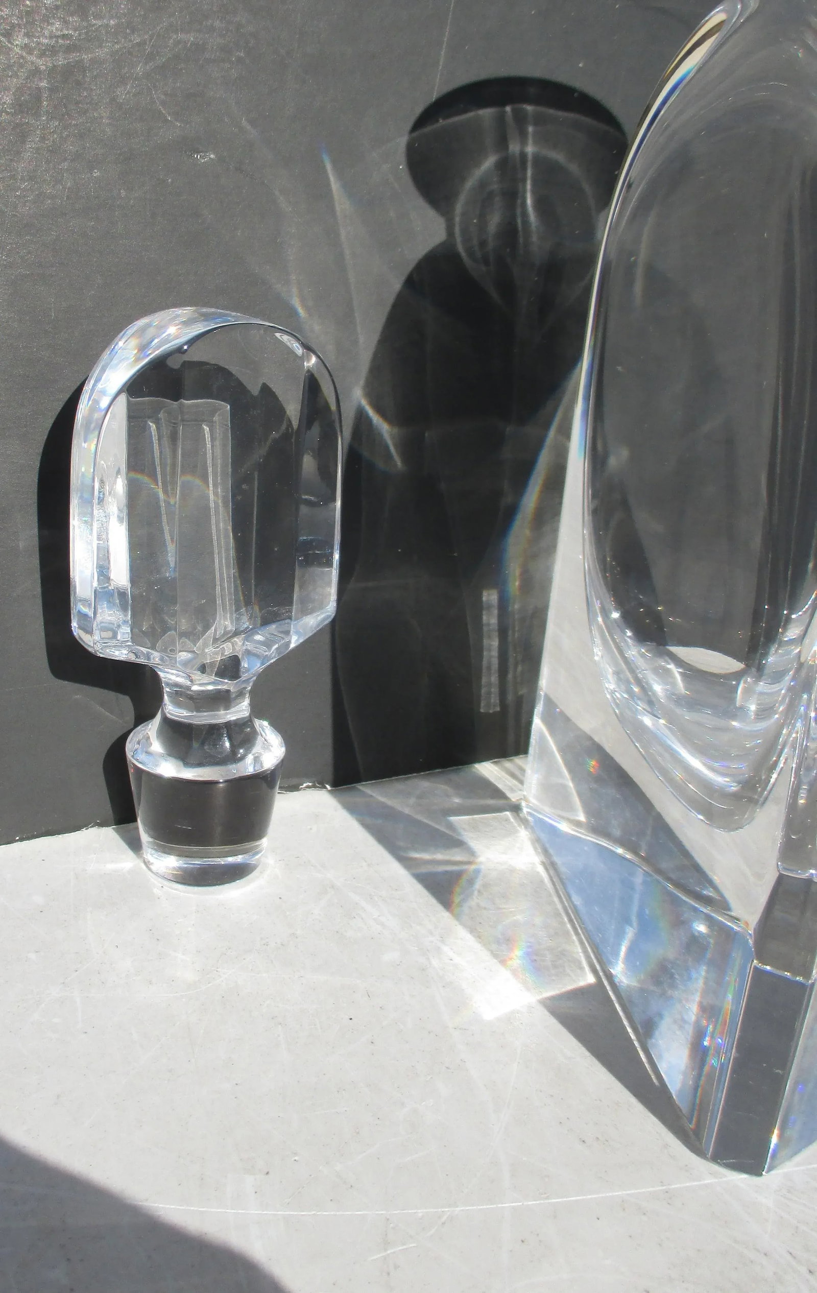 Atlantis Triangular Crystal Whisky Decanter - 3