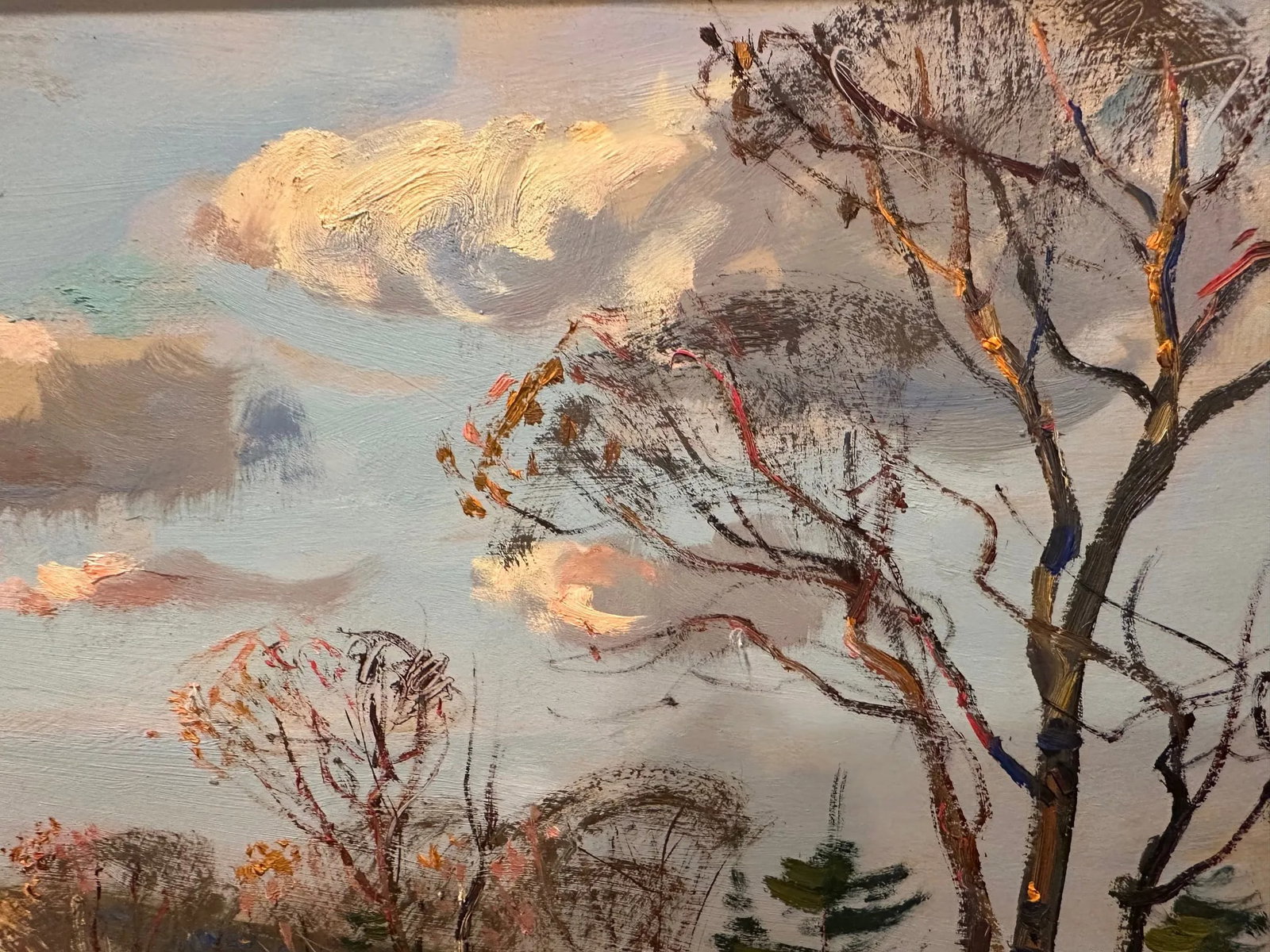 Large Snow Scene by Wayne Morrell - 5
