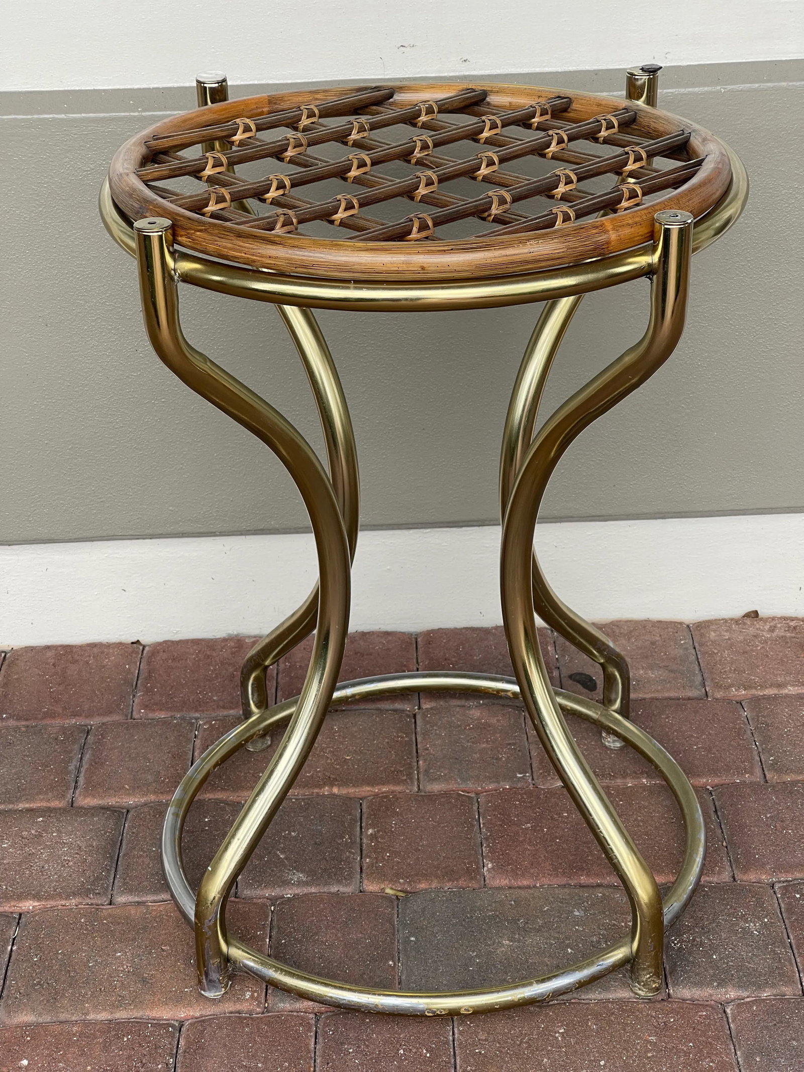 Milo Baughman Bamboo Rattan Dining Chairs Set - 5