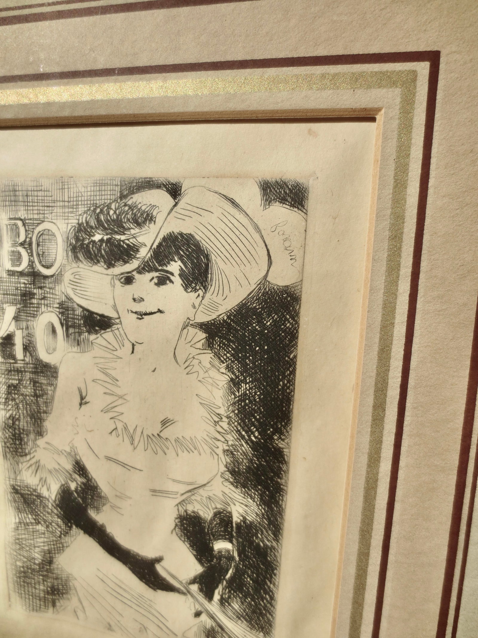 Jean-Louis Forain Etching Circa 1920s - 4
