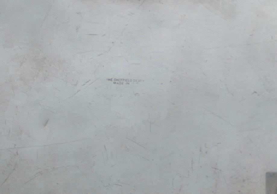 Danish Modern SilverPlate Serving Tray - 2