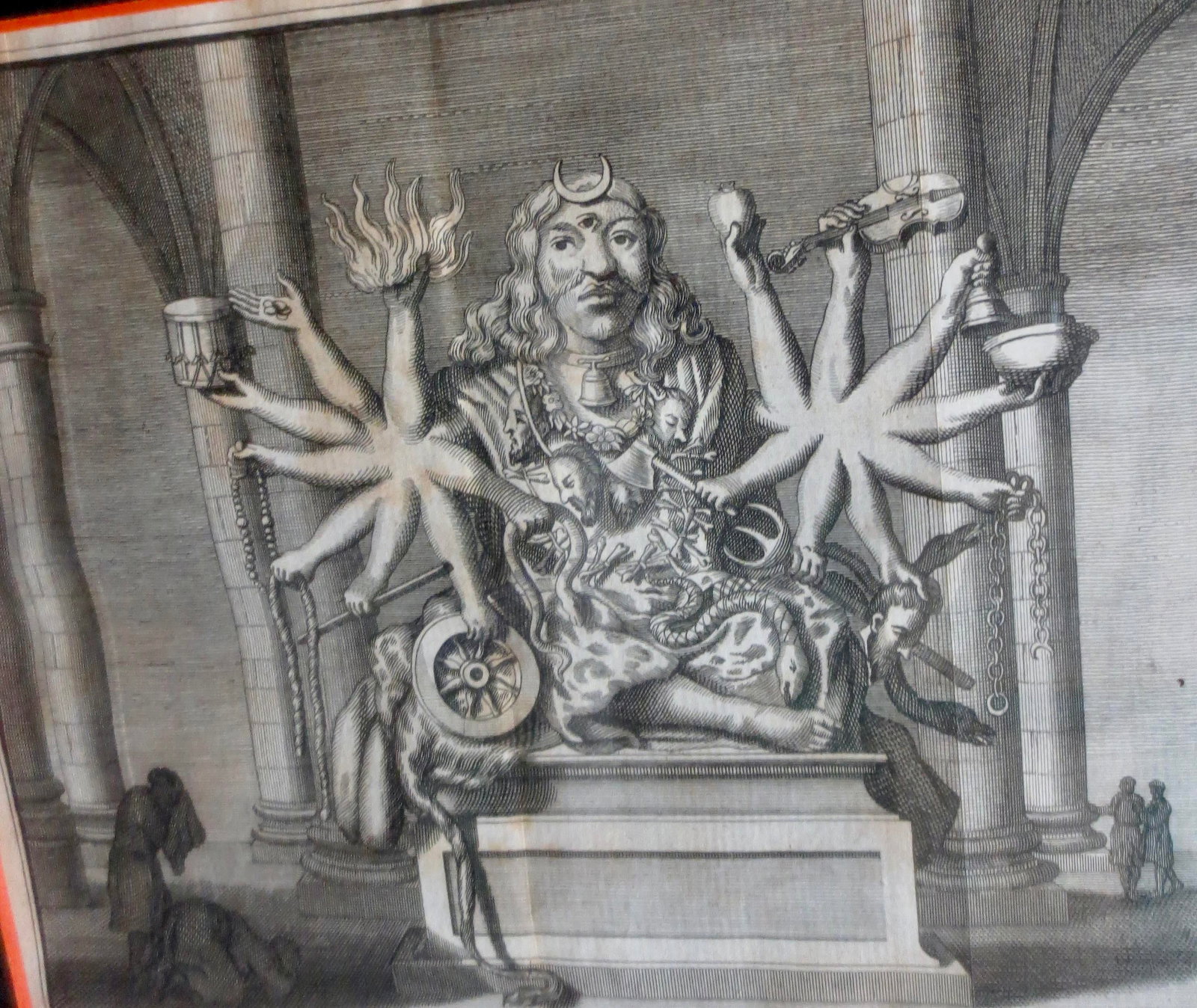 18th Century Engraving of Hindu - 4
