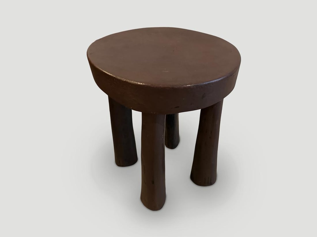 African Side Table or Stool - 3