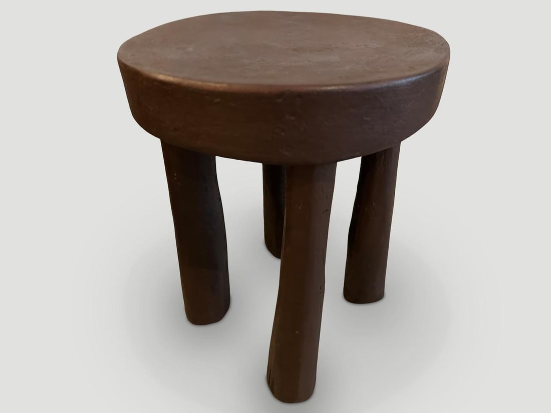African Side Table or Stool - 4