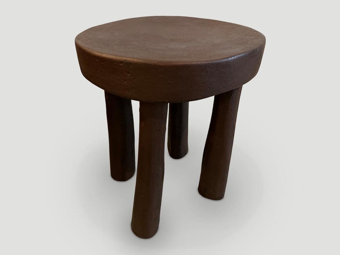 African Side Table or Stool - 5
