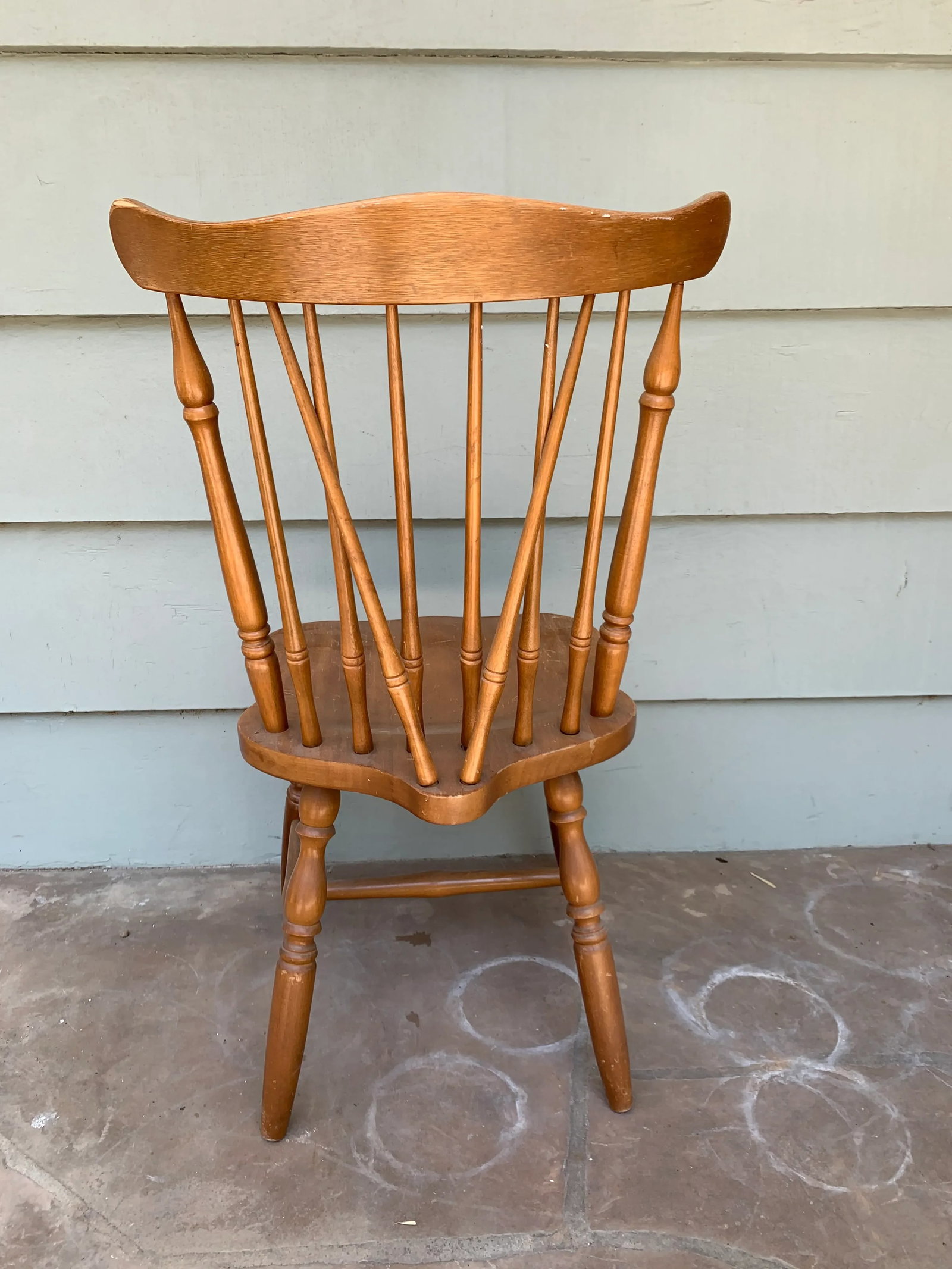 1950s Vintage Wood Side Chair - 3