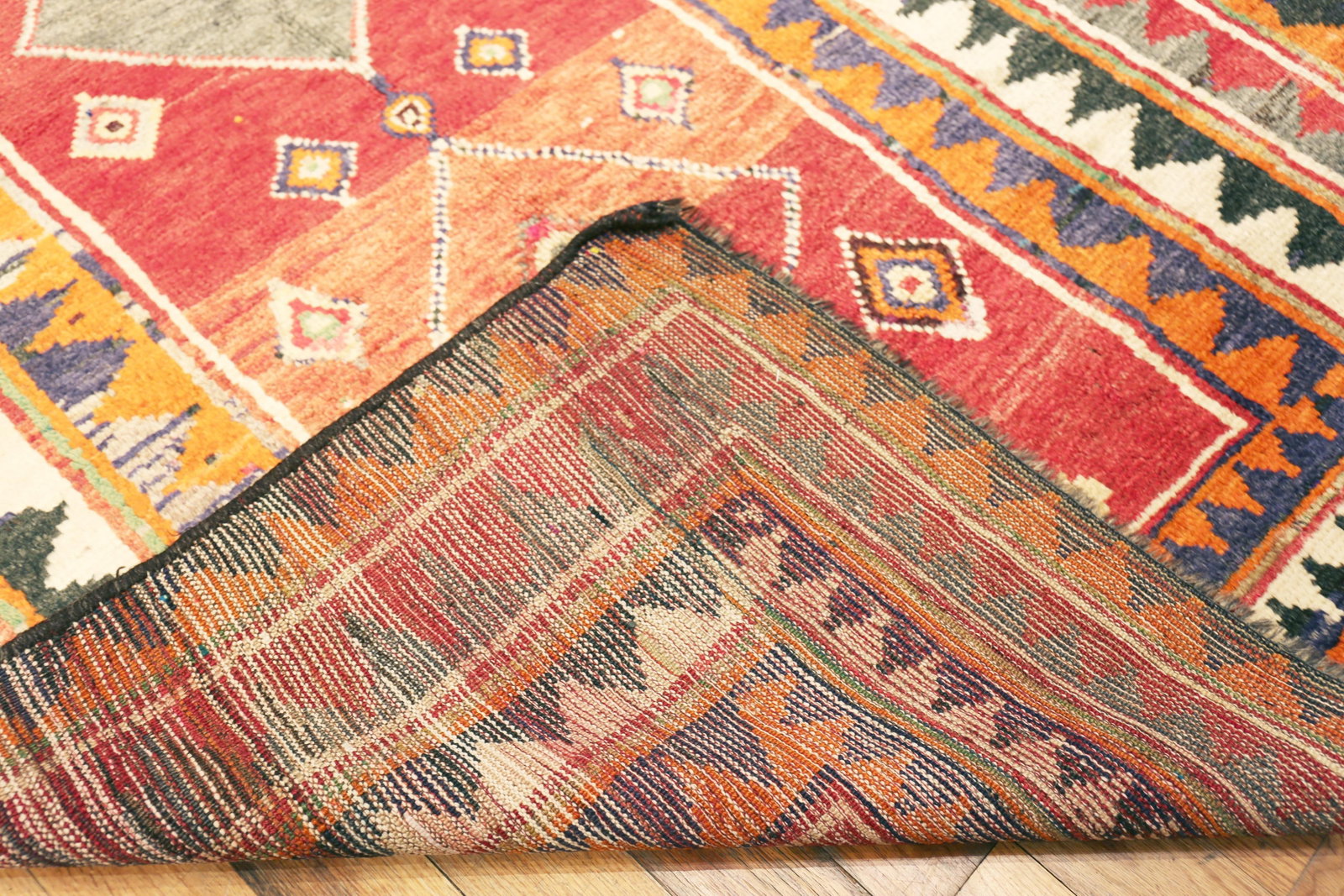 Nazmiyal Collection Vintage Persian Gabbeh Rug - 9