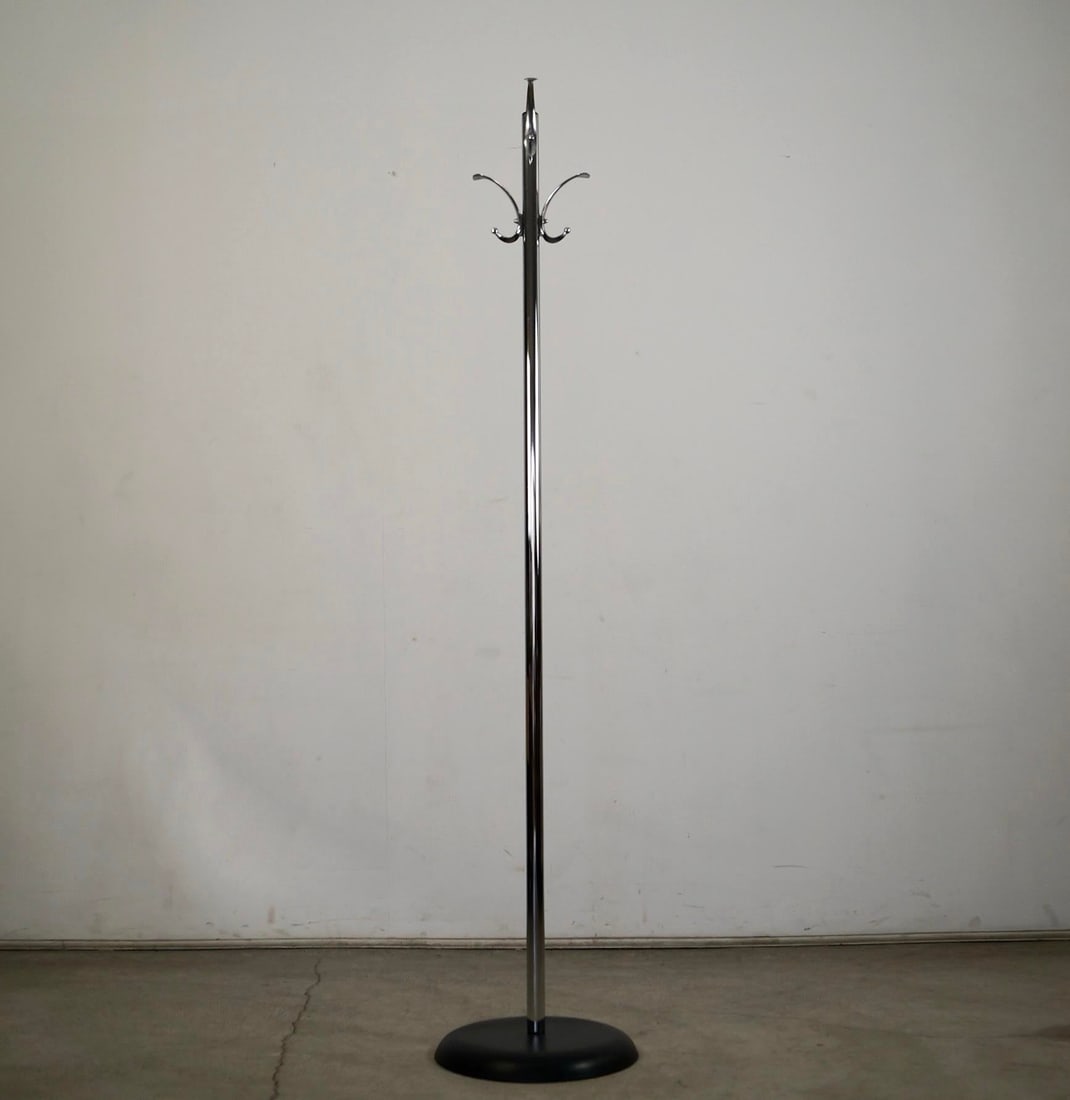 1970's Mid-Century Modern Chrome Coat Rack - 3