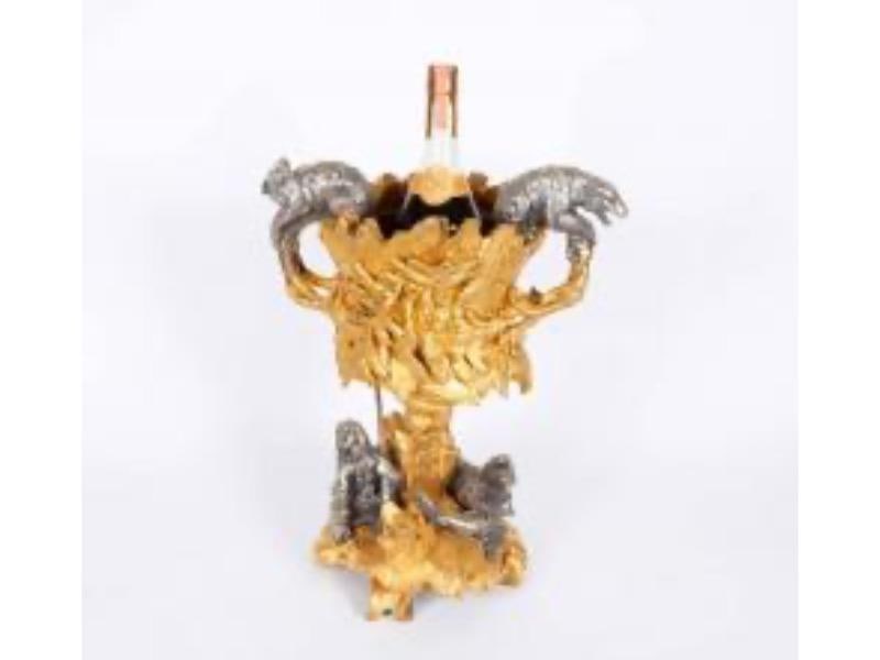 Important Ormolu and Silvered Bronze Figural Wine Cooler, Possibly Russian, 1860 - 2