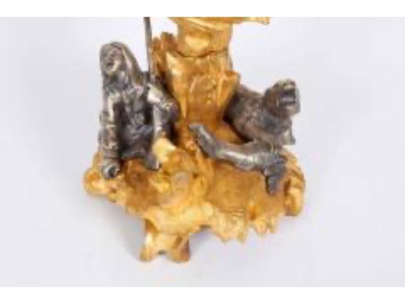 Important Ormolu and Silvered Bronze Figural Wine Cooler, Possibly Russian, 1860 - 4