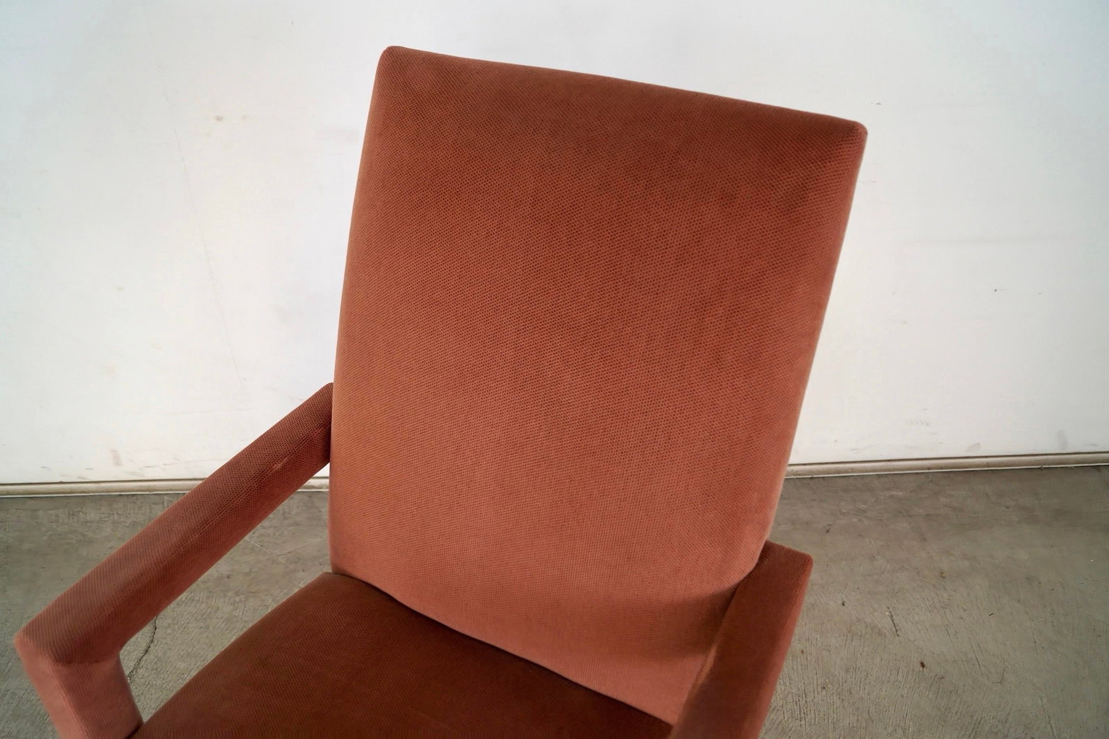 1980's Hollywood Regency Milo Baughman Style Brass Armchair - 9