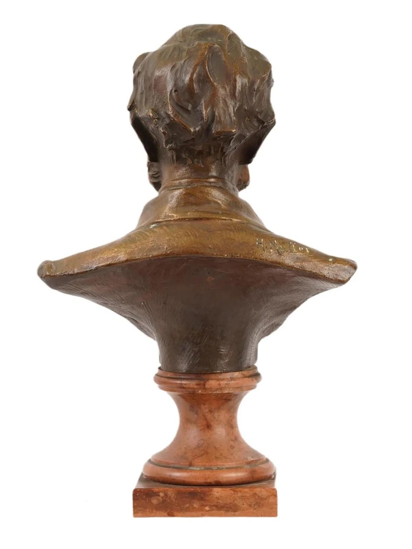 Attr Hans Muller Bronze Sculpture of Abraham Lincoln - 7