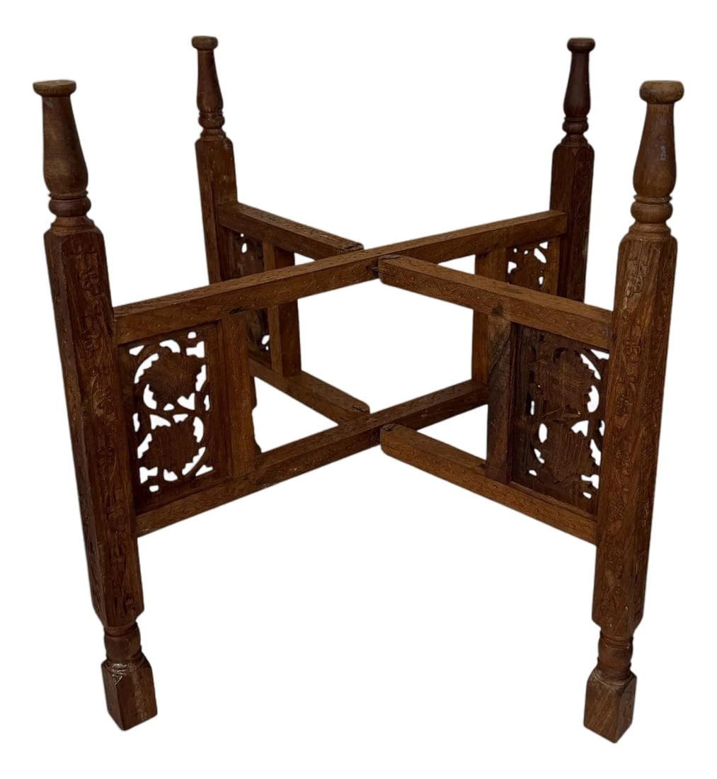 Vintage Anglo Indian Tray Table Stand (1 of 6)