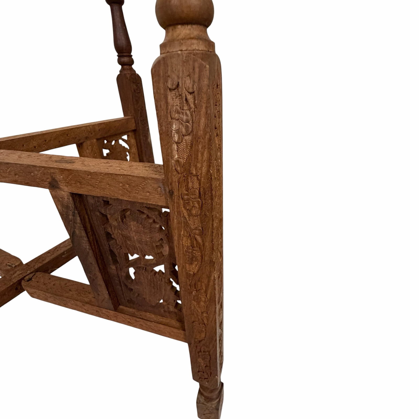 Vintage Anglo Indian Tray Table Stand - 6