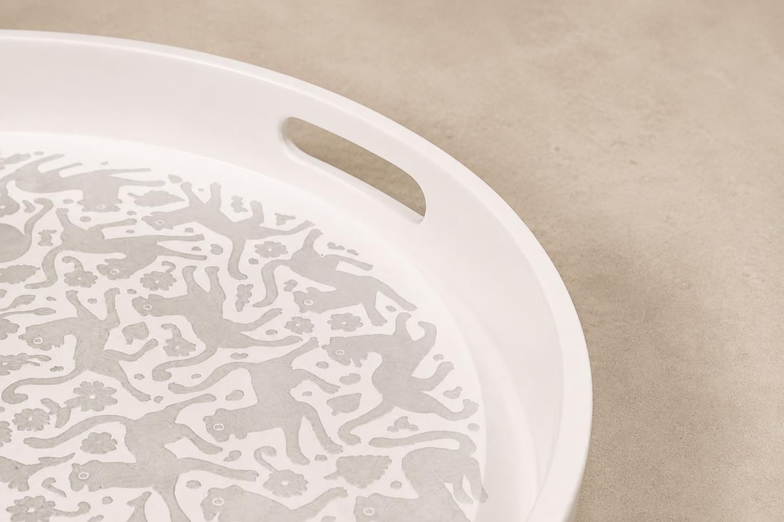 Large "Ocelote" Tray, Wood, Ensamble Artesano, 2024 - 14