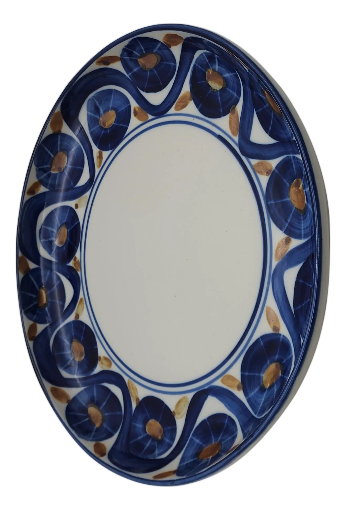 Late 20th Century Dansk Arabesque Large Serving Platter, designed by Niels Refsgaard: Dansk Arabesque Large Serving Platter, designed by Niels Refsgaard. Made in Japan Condition: Alterations: Original Condition Unaltered Imperfections: Some Imperfections Condition Notes: Good Wear