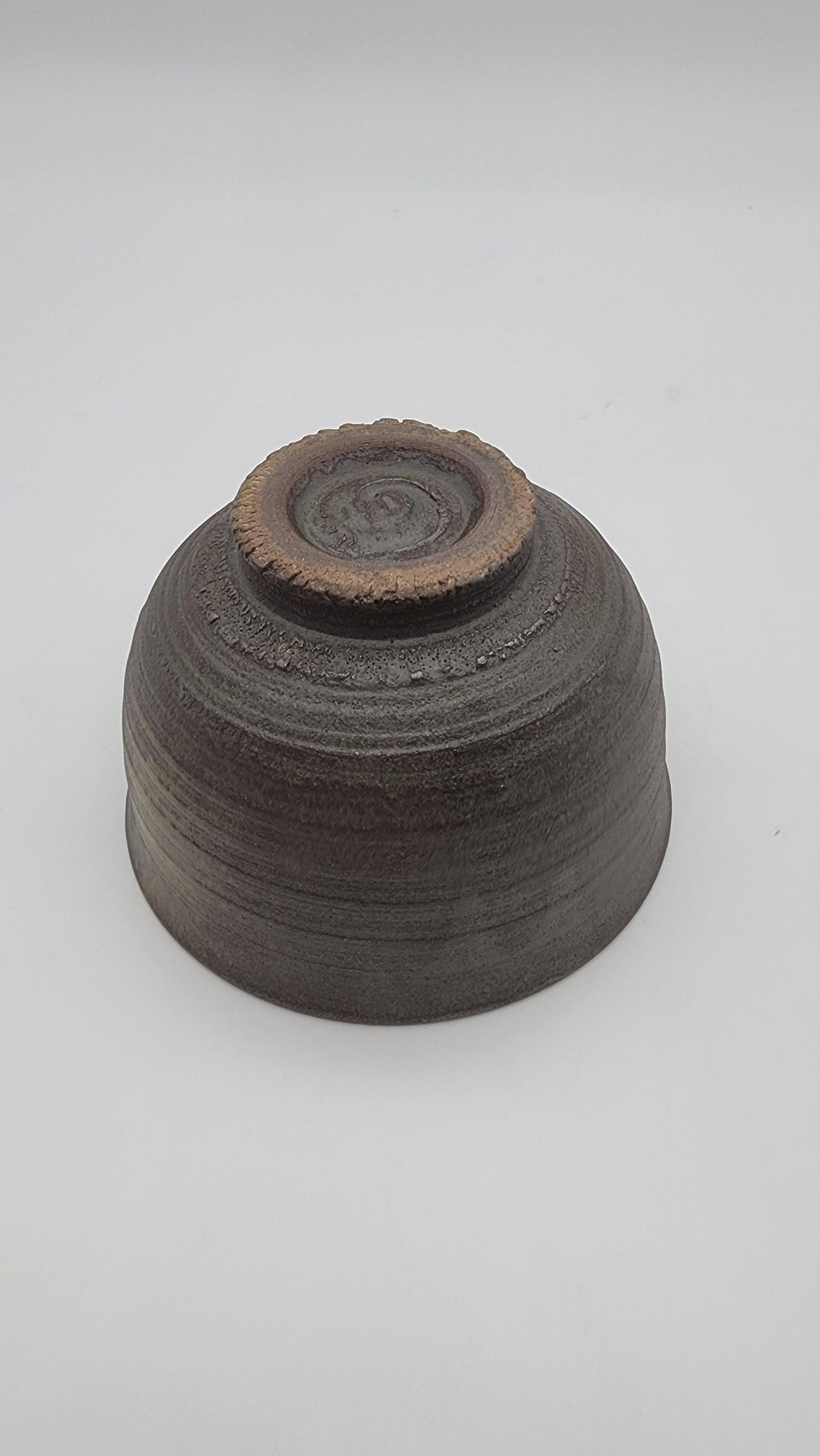 Late 20th Century Japanese Studio Pottery Tenmoku Tea Bowl / Chawan - 10