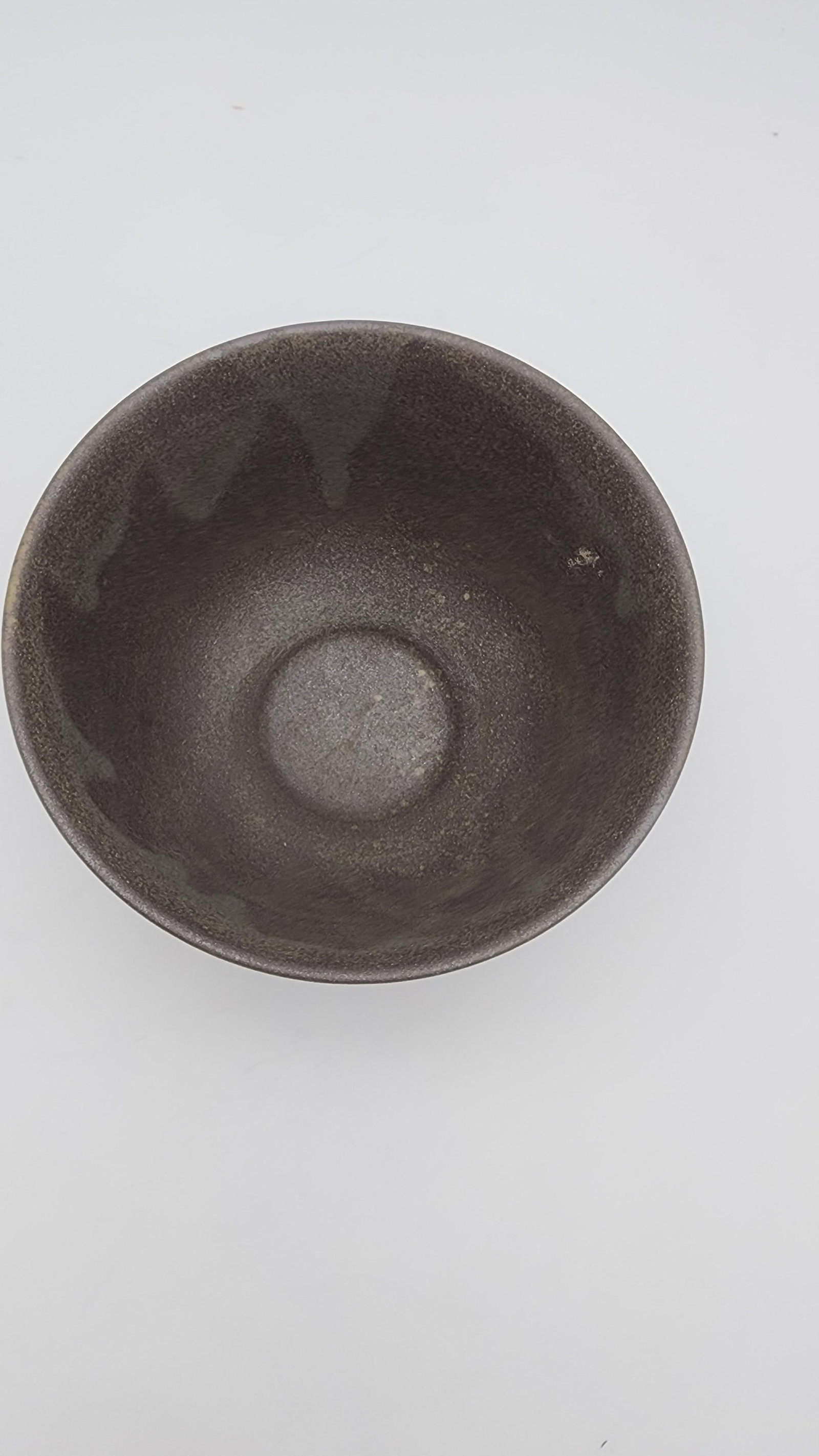 Late 20th Century Japanese Studio Pottery Tenmoku Tea Bowl / Chawan - 6