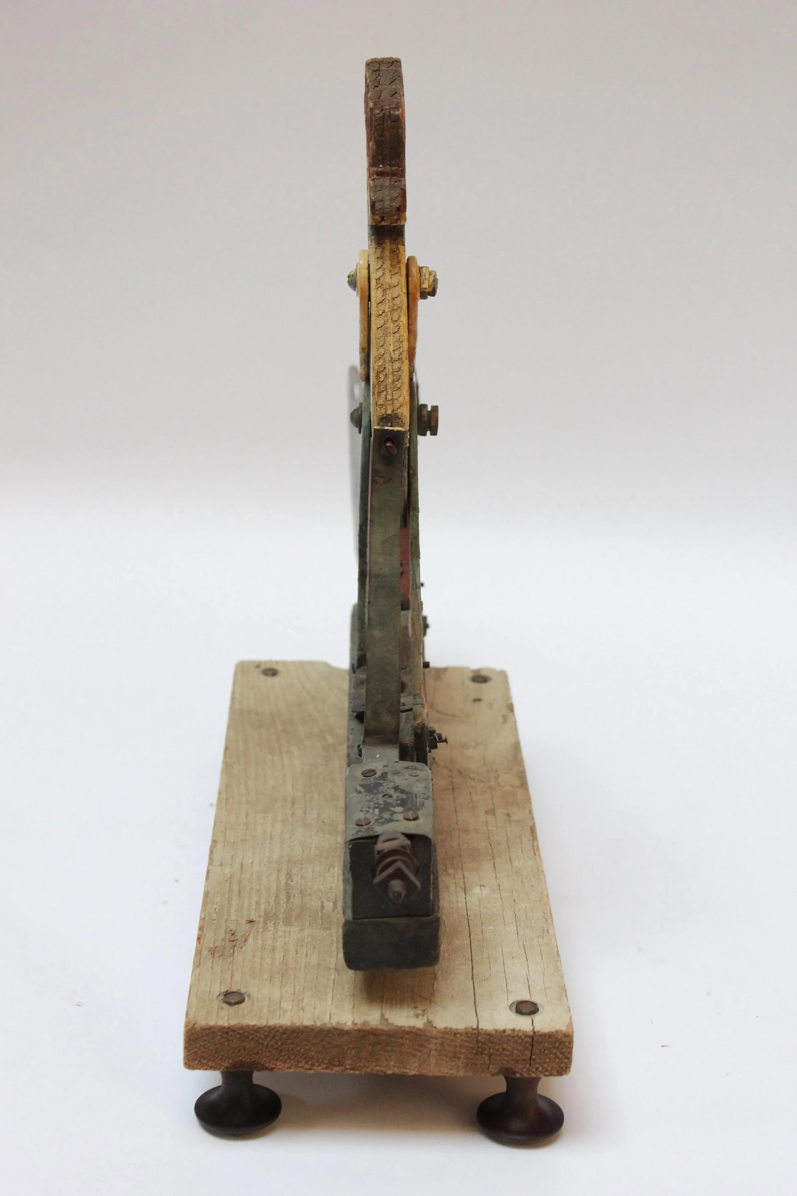Early 20th Century Americana Folk Art Woodsman / Lumberjack Whirligig - 3