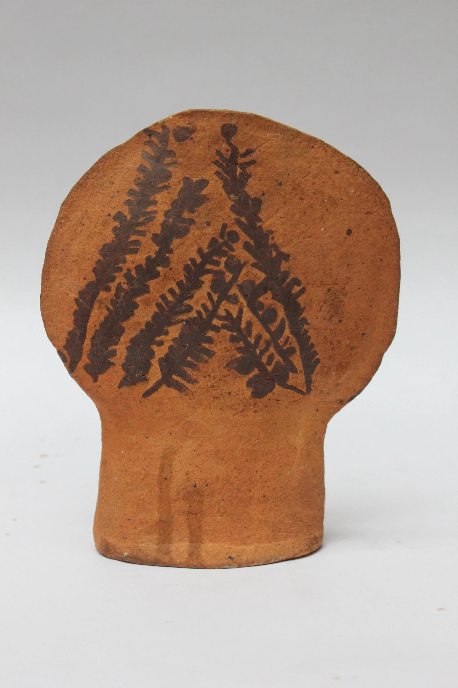 Vintage Studio Terracotta "Botanical" Sculpture Signed Polk 1974 - 13
