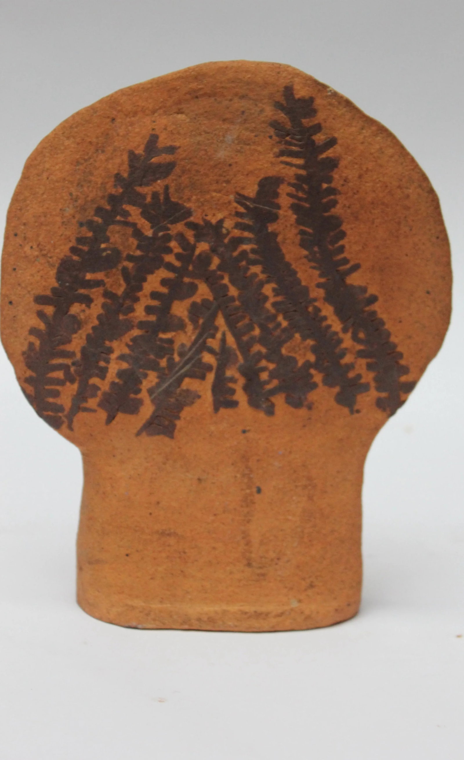 Vintage Studio Terracotta "Botanical" Sculpture Signed Polk 1974 - 5