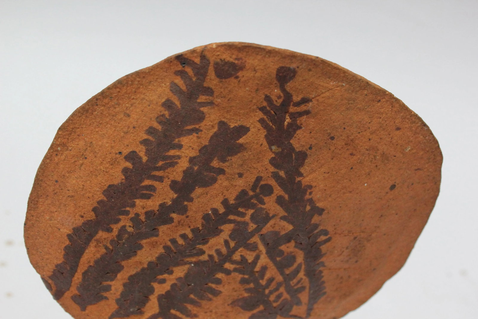 Vintage Studio Terracotta "Botanical" Sculpture Signed Polk 1974 - 7