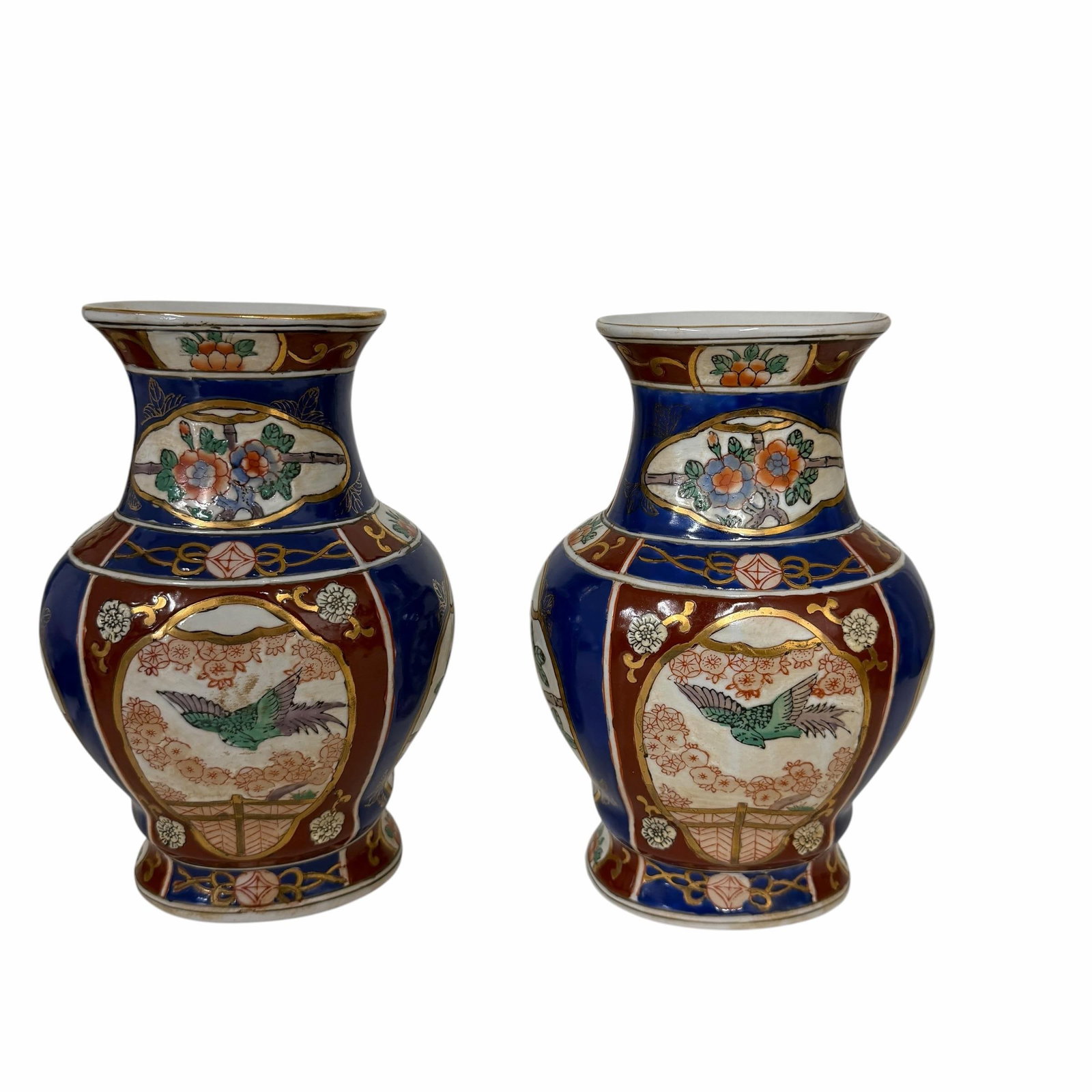 Andrea by Sadek Imari Vase -a Pair - 2