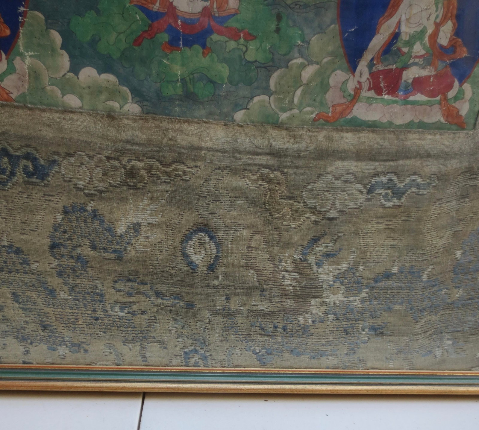 Antique Tibetan Tanka White Tara 18th - 2