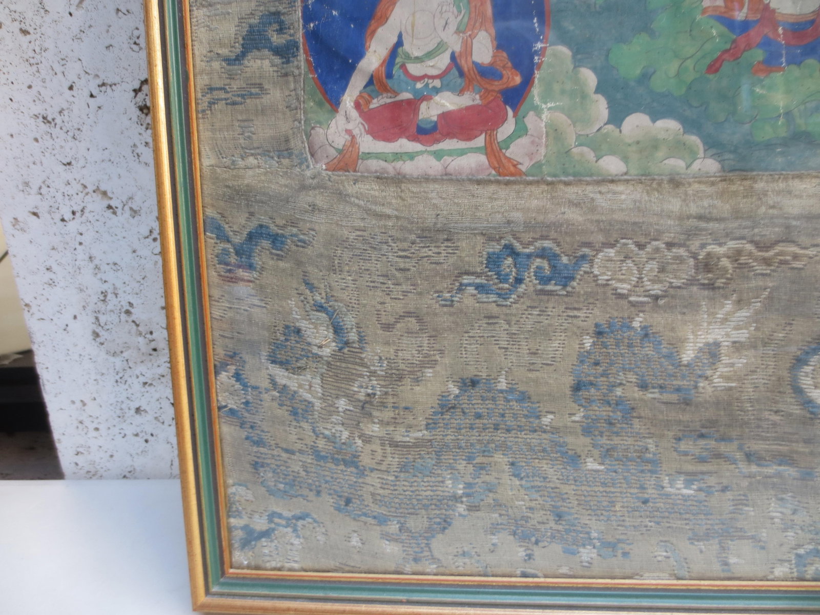 Antique Tibetan Tanka White Tara 18th - 4