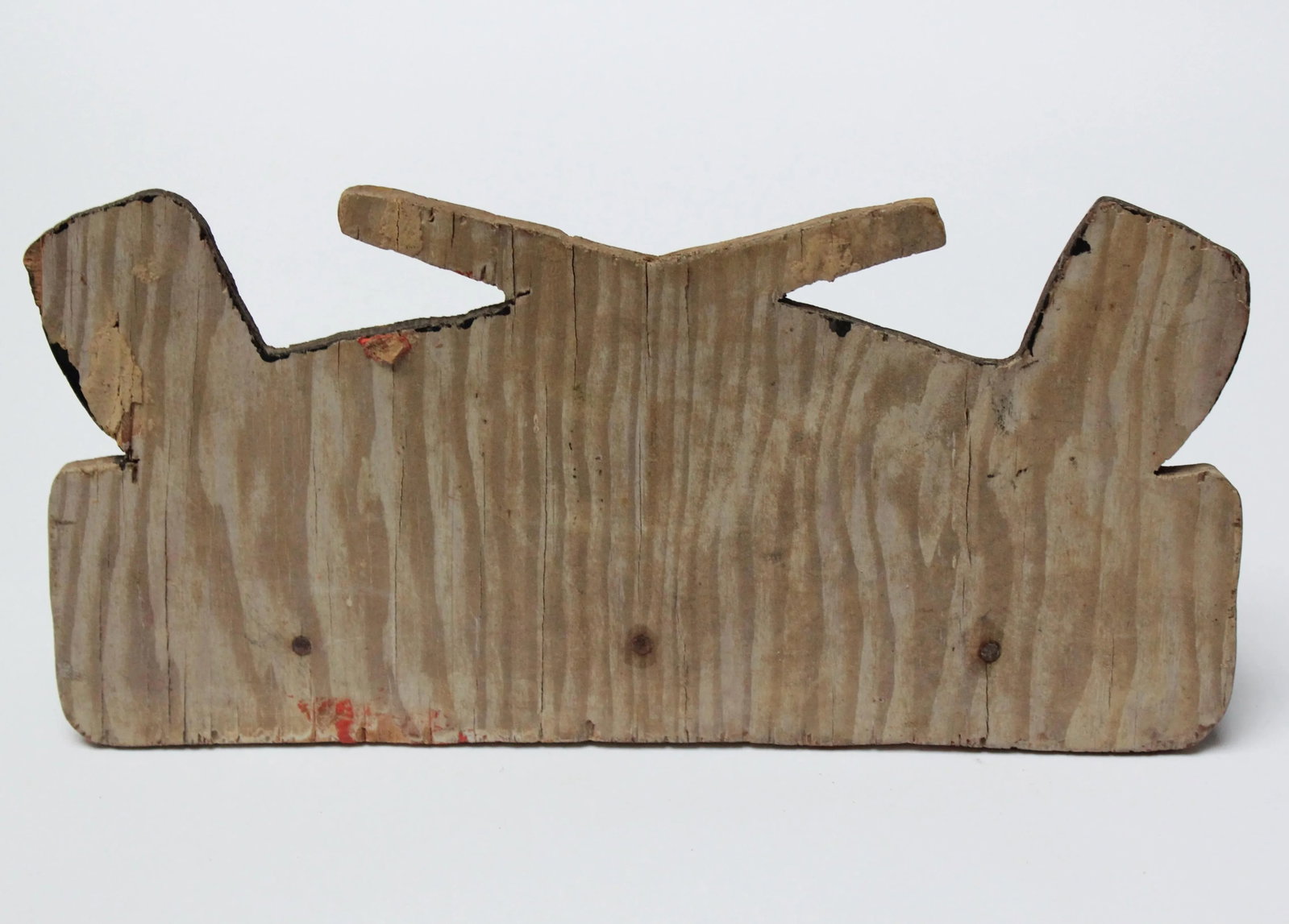 Small Folk Art Smokers 'Pipe Valet' - 4