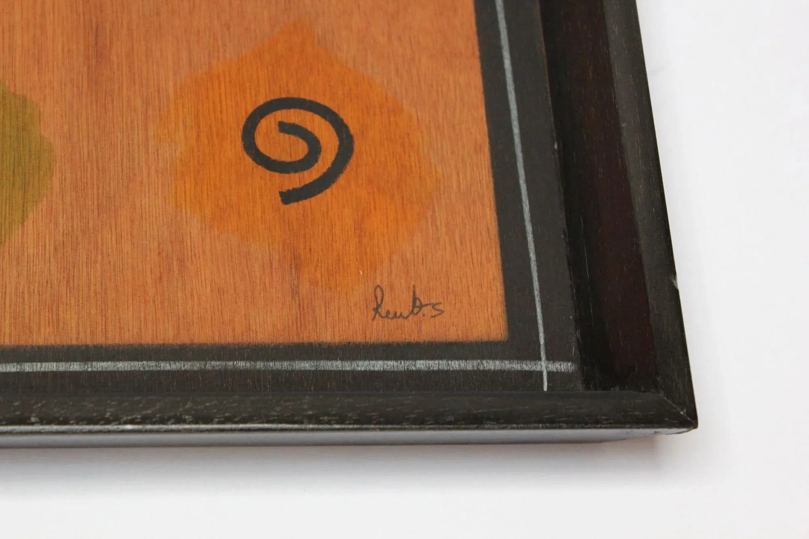 Set of Two Israeli Hand-Painted Trays by Aharon and Reut Shahar for Kakadu - 5